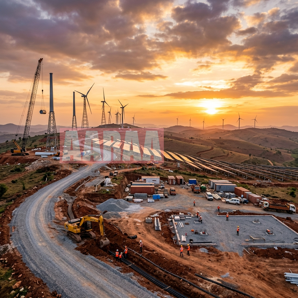 132 MW Wind-Solar Hybrid Project — Civil Infrastructure Works, Kudligi, Karnataka
