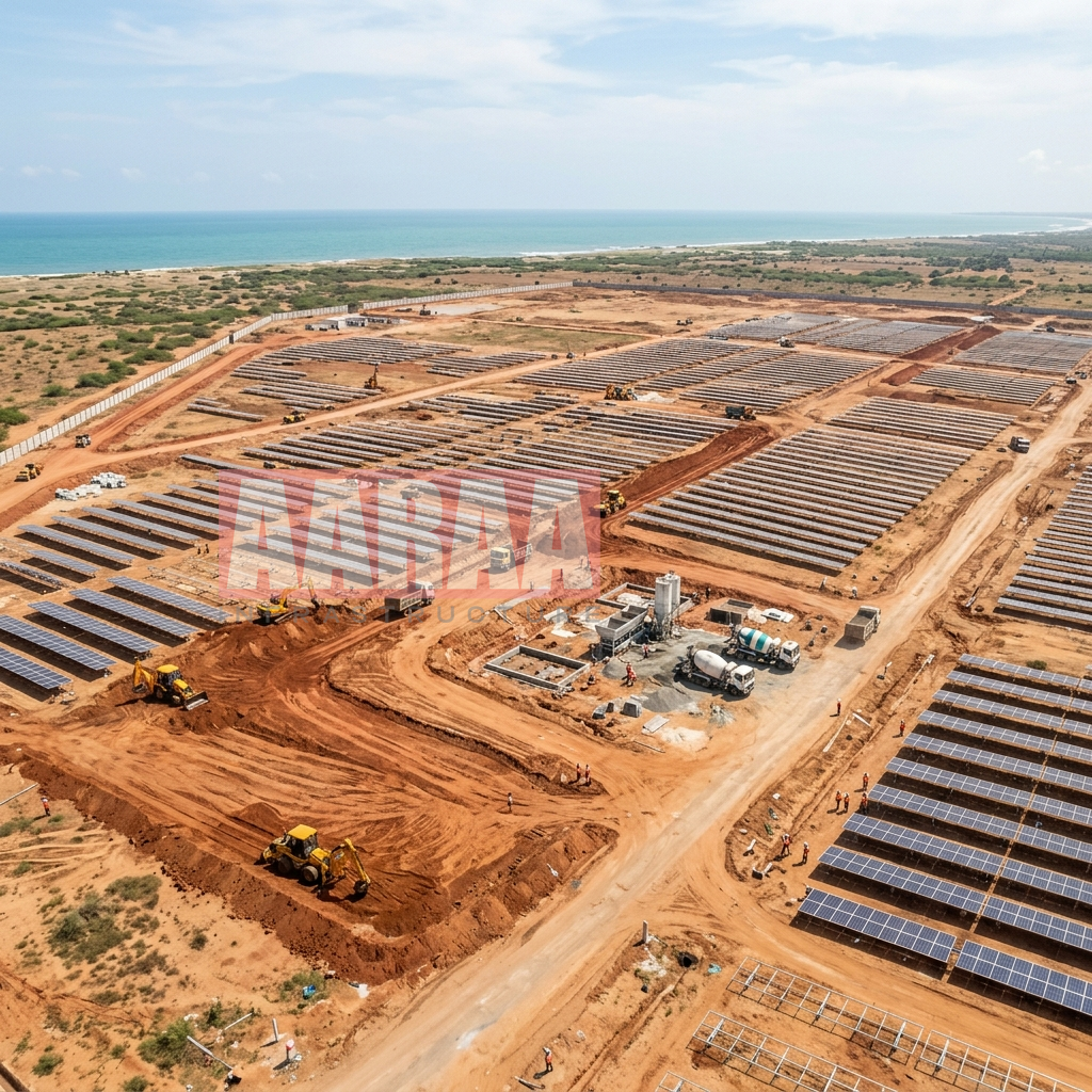 180 MWp Solar Power Project — Civil Infrastructure Works, Tuticorin
