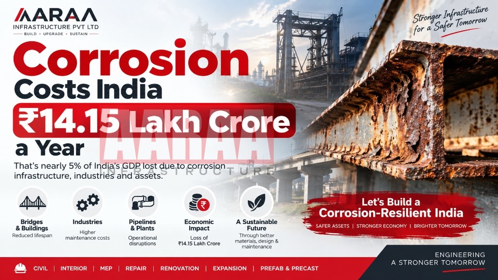 Corrosion Costs India ₹14.15 Lakh Crore a Year. Here's How to Build So It Doesn't Cost You.