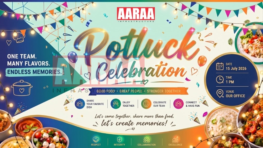 AARAA Infrastructure Potluck Celebration 2026