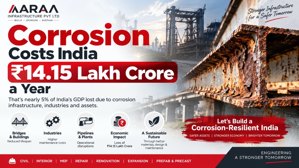 Corrosion Costs India ₹14.15 Lakh Crore a Year. Here's How to Build So It Doesn't Cost You.