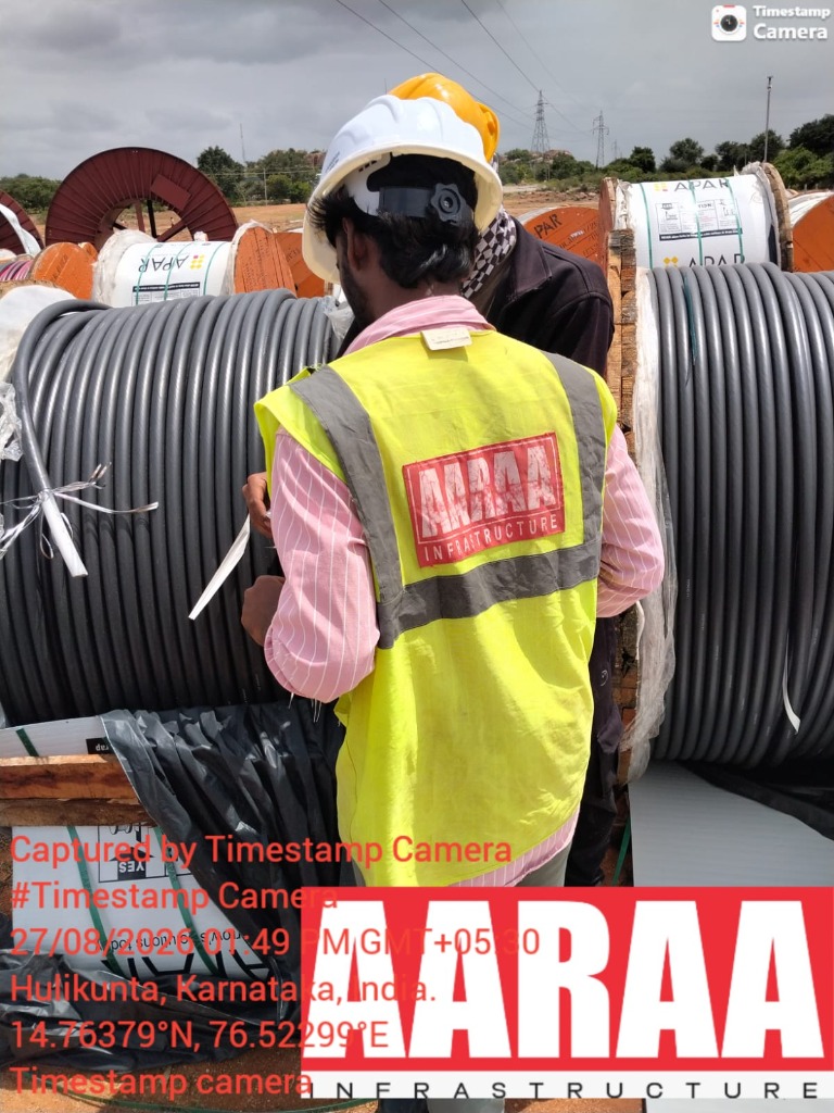 AARAA Infrastructure Site Supervisor Quality Check