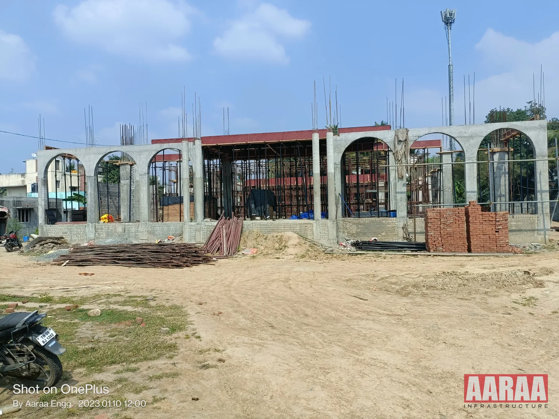 Turnkey Design & Civil Construction of KM Palace Royal Marriage Hall at Kundrathur, Chennai