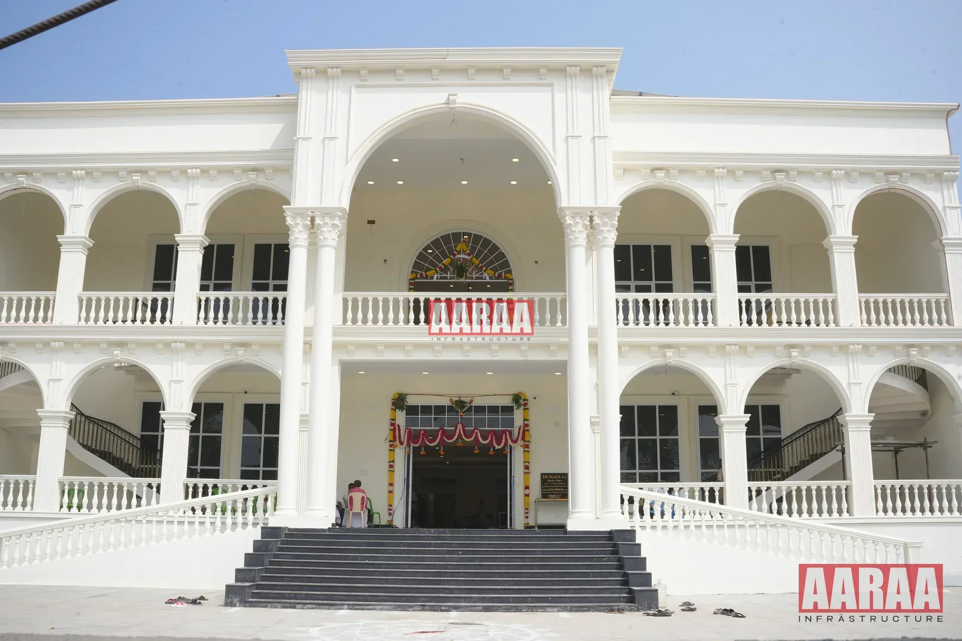 Turnkey Design & Civil Construction of KM Palace Royal Marriage Hall at Kundrathur, Chennai