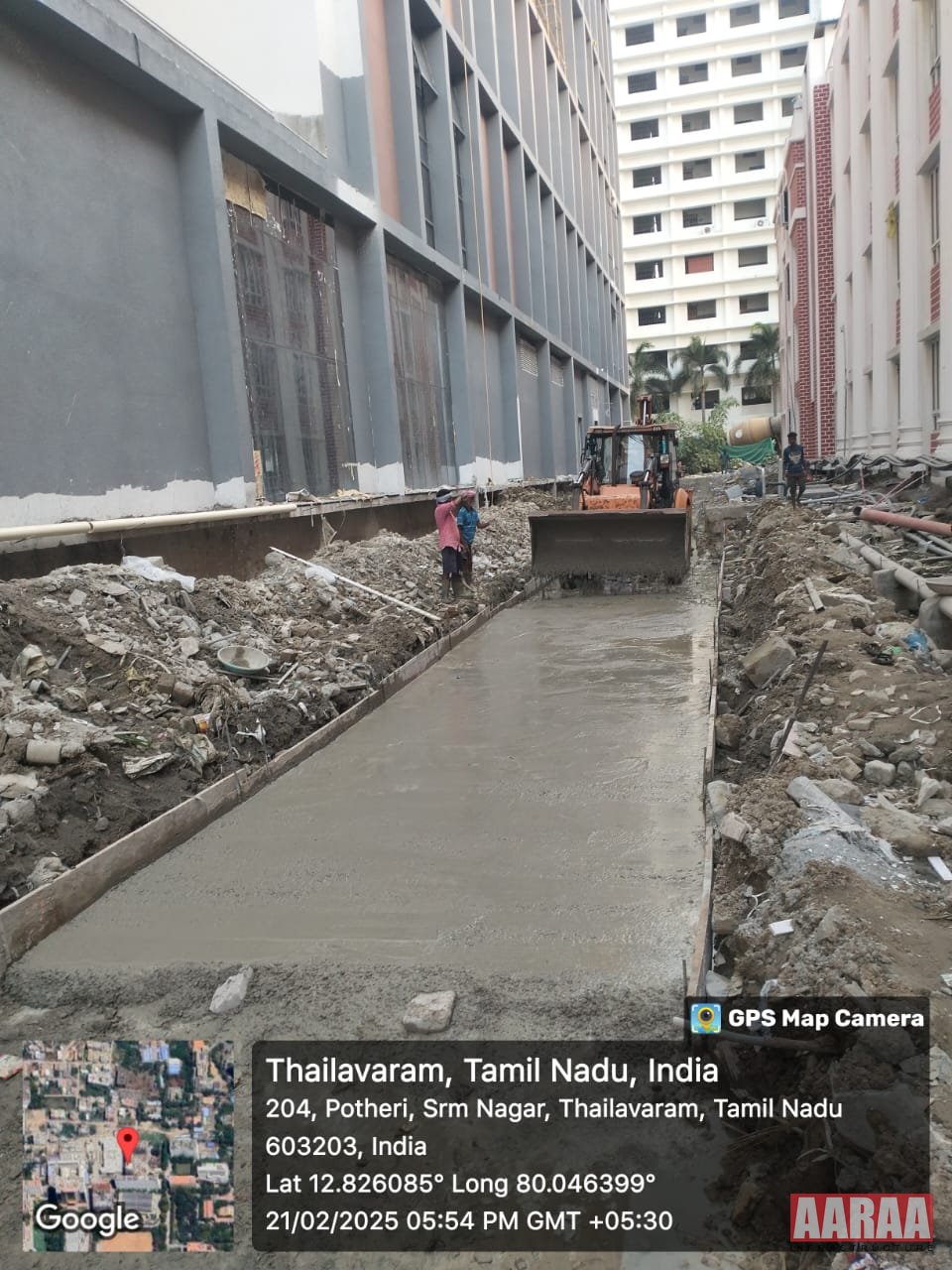 Institutional Development & Precast Works — SRM University, Andhra Pradesh