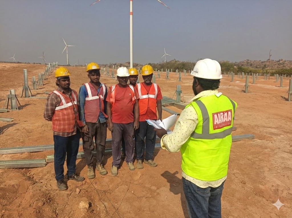 AARAA Infrastructure 140.6 MW Wind Solar Hybrid Renewable Power Project