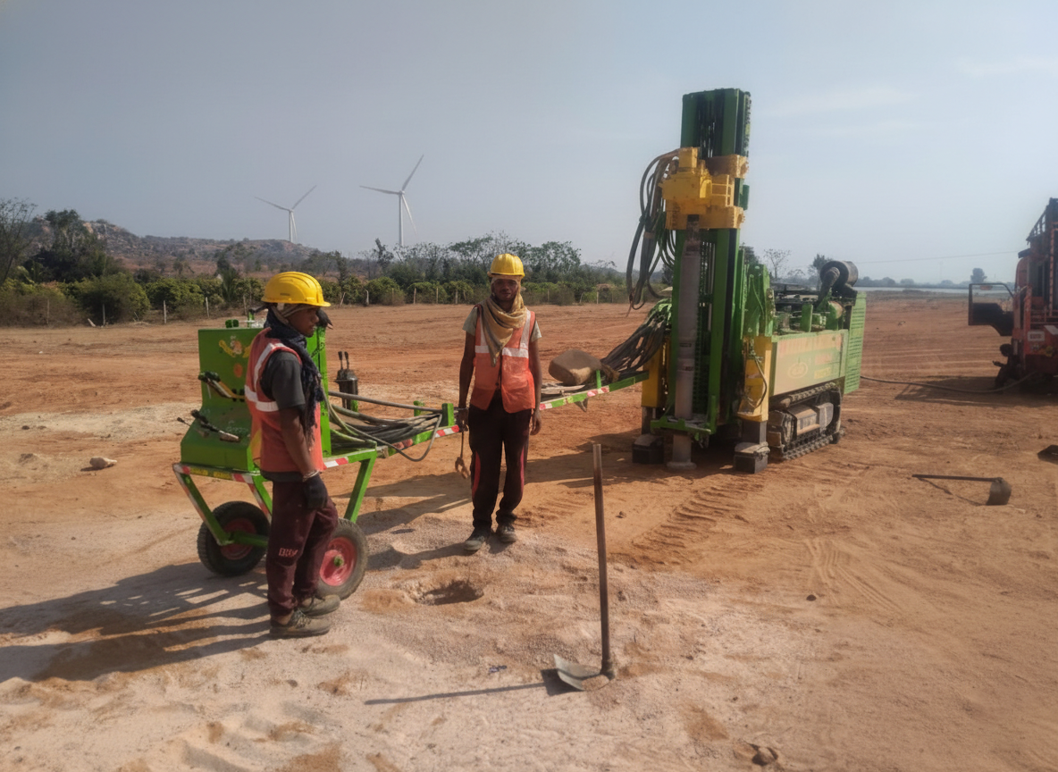 Solar EPC Project Civil Infrastructure Works Karnataka