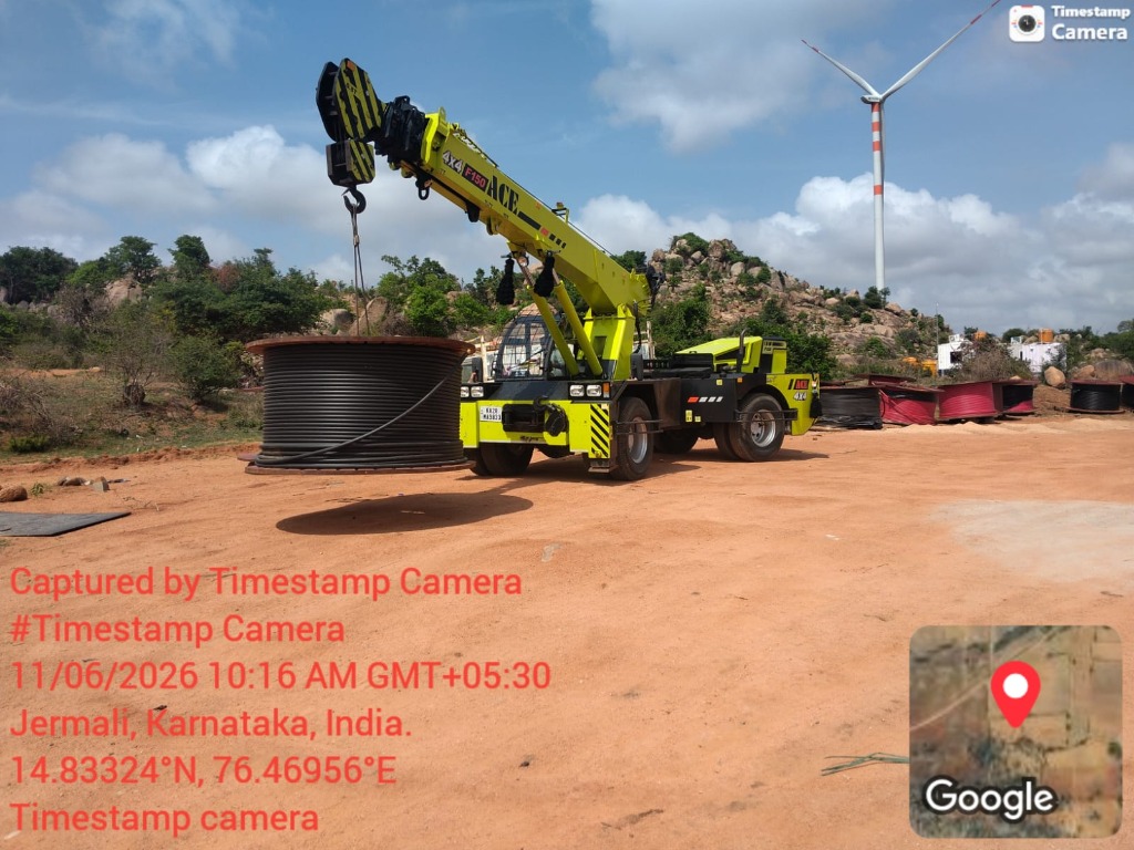 Mobile Crane Cable Reel lifting