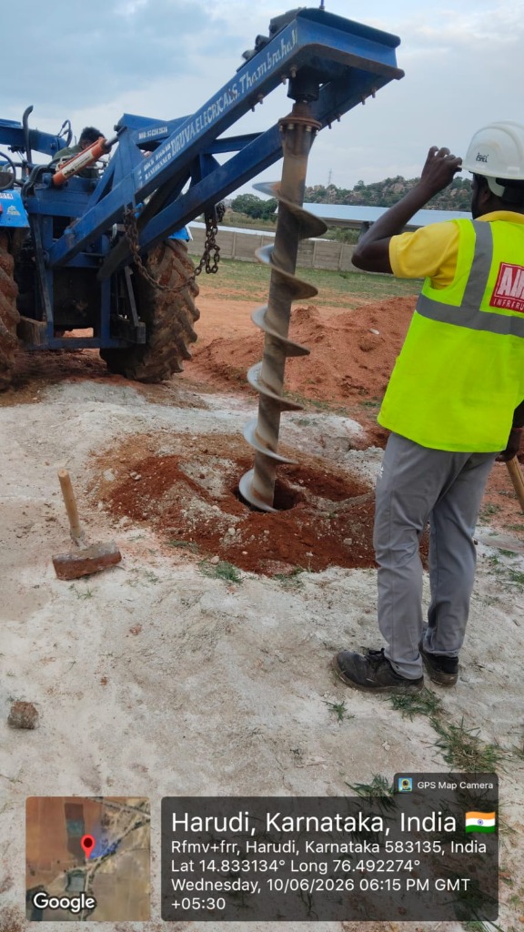 Tractor Drilling Rig