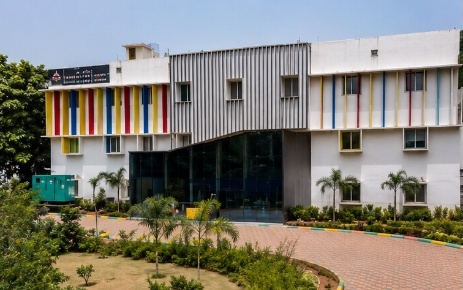 Orchids International School Main Building - AARAA Infrastructure
