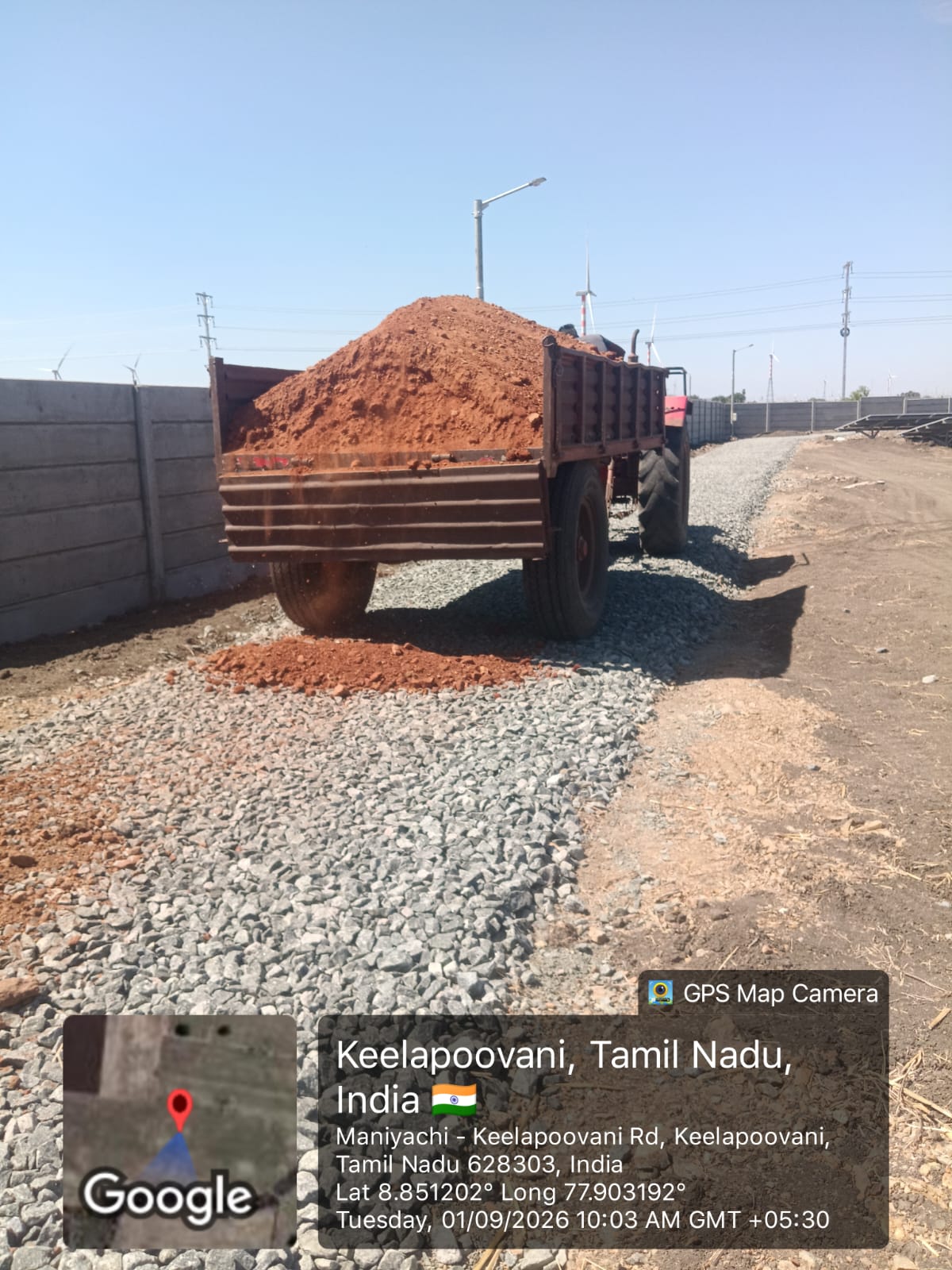 Precast Boundary Fencing - 5 km precast slab fencing installation