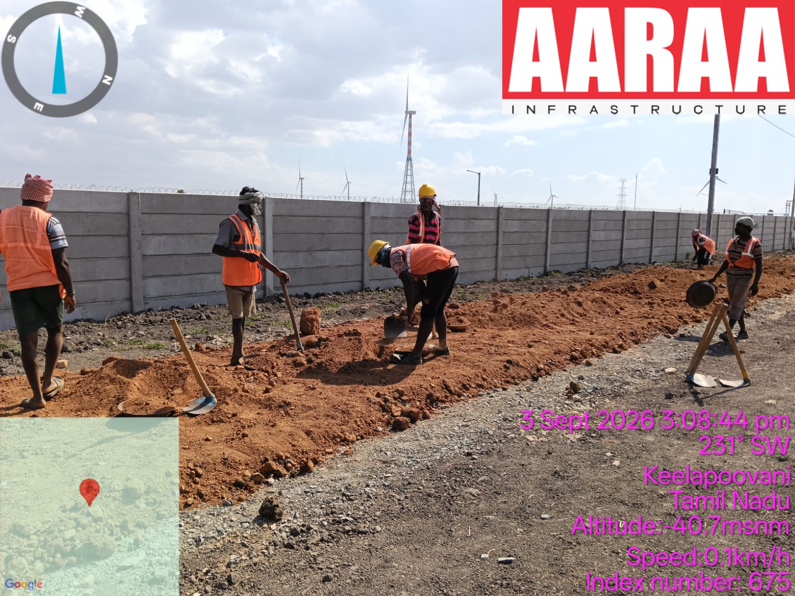 ICR Foundation Works - Foundation concreting and steel rebar reinforcement